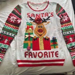 Santa’s favorite sweater
